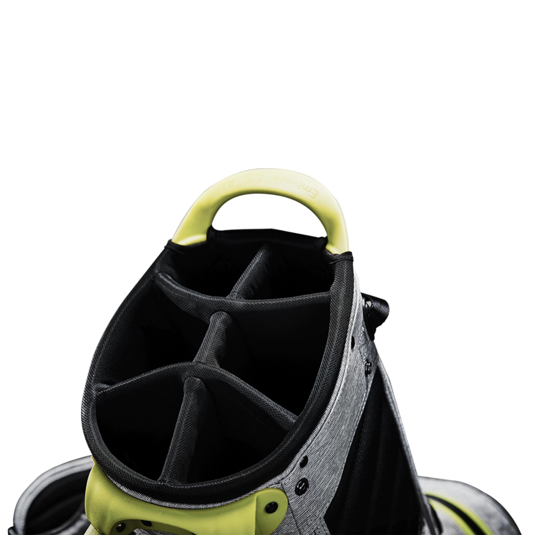 Vice Golf Force Stand Bag - GREY/Neon Lime