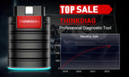THINKCAR Thinkdiag Full System OBD2 Scanner, All Car 16 Reset Service 1 Year OBD2 Diagnostic Tool Active Test ECU Coding Auto Diagnostic Tool