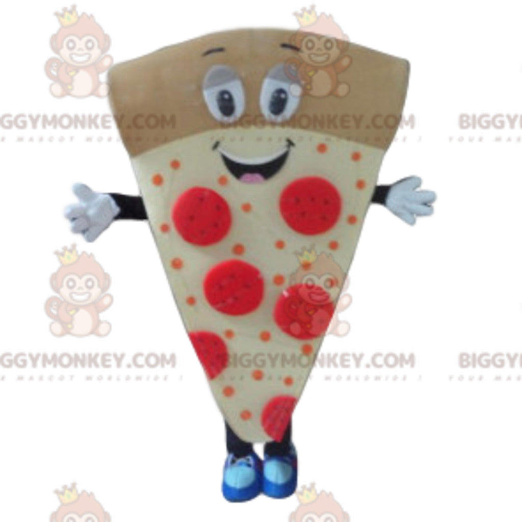 Too Funny Chorizo and Cream Pizza BIGGYMONKEYMascot Costume