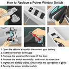 Electric Window Master Control Switch For Toyota 1997-2002 Camry Corolla Avalon Generic