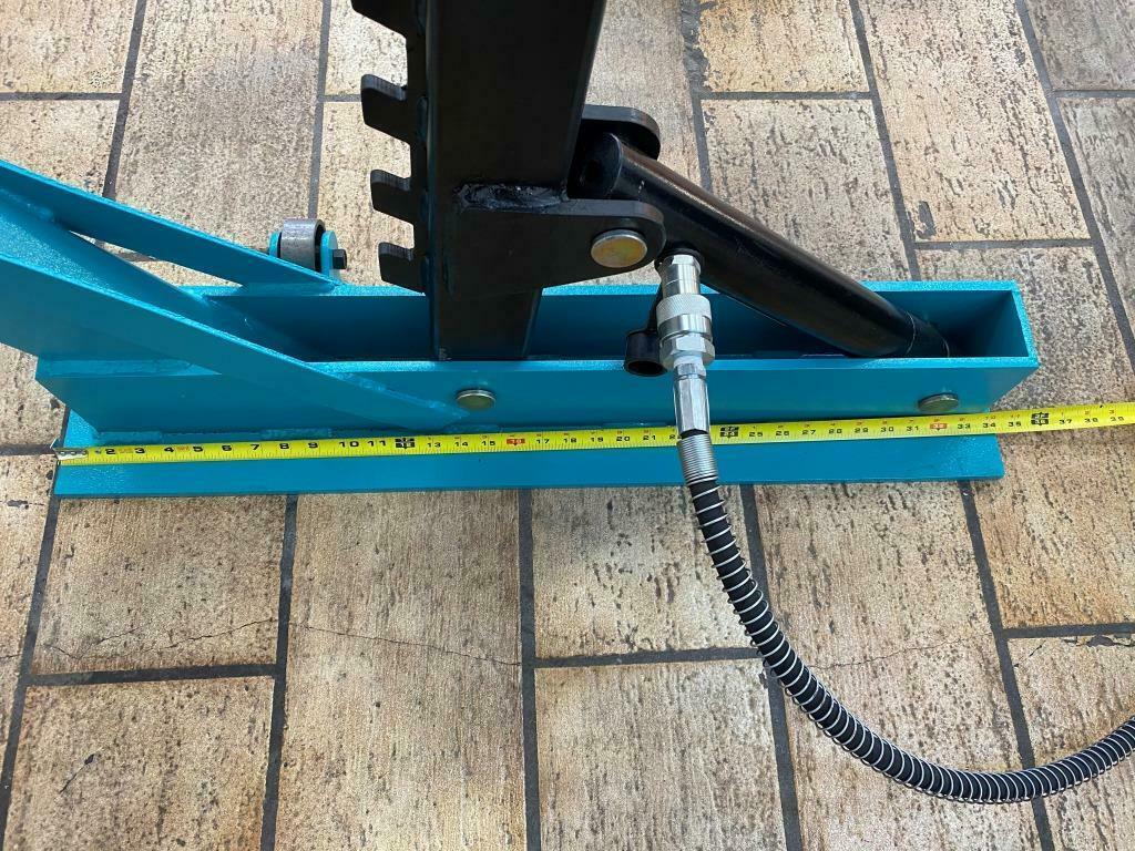 Portable Auto Body Pulling Post Frame Straightener CLAMPS & 3 TON AIR JACK!