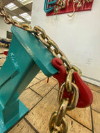Portable Auto Body Pulling Post Frame Straightener CLAMPS & 3 TON AIR JACK!