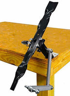 Model 5005 Adjustable Lawn Mower Blade Sharpener with Angle Grinder and Wheel