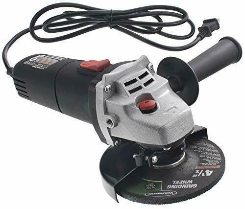 Model 5005 Adjustable Lawn Mower Blade Sharpener with Angle Grinder and Wheel