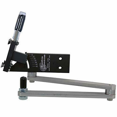 Model 5005 Adjustable Lawn Mower Blade Sharpener with Angle Grinder and Wheel