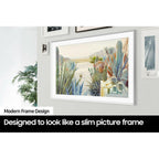 samsung - 55" class ls03b, the frame smart tv qled 4k