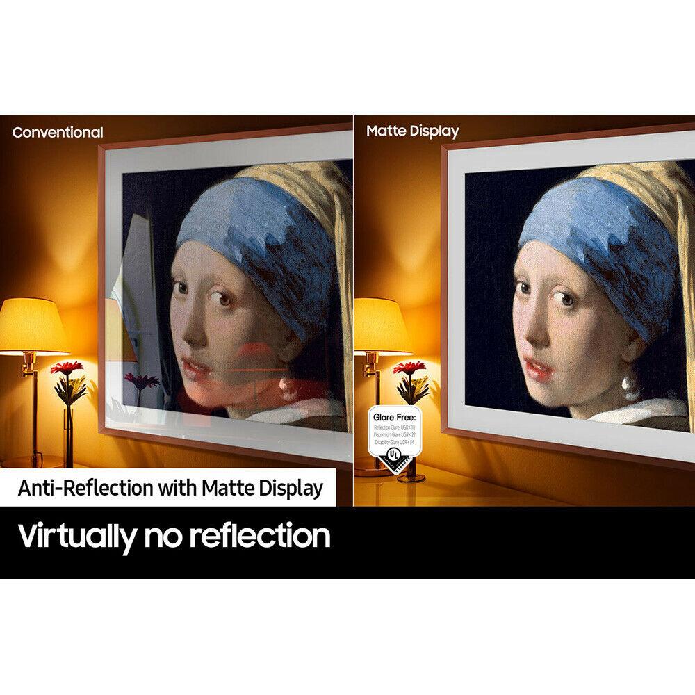 samsung - 55" class ls03b, the frame smart tv qled 4k