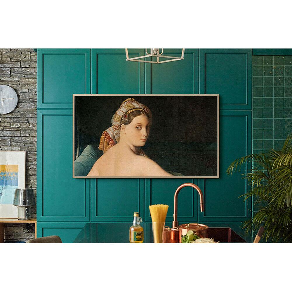 samsung - 55" class ls03b, the frame smart tv qled 4k