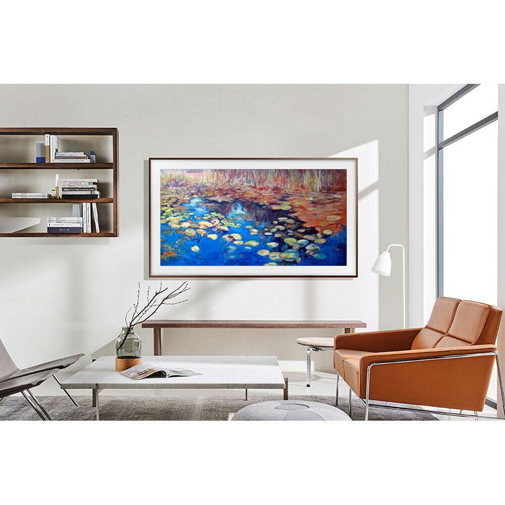samsung - 55" class ls03b, the frame smart tv qled 4k