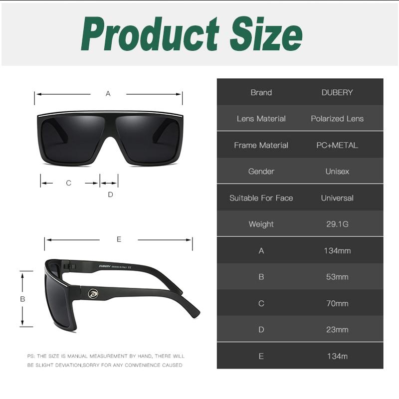 Men's Oversized Polarized Sunglasses