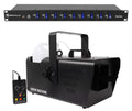 Chauvet DJ SM 250 DMX Snow Machine w/ Wired Timer Remote SM250 + Power Strip