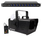 Chauvet DJ SM 250 DMX Snow Machine w/ Wired Timer Remote SM250 + Power Strip