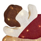 7 ft Warm White LED 2D Nativity Scene Holiday Yard Decoration