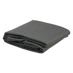 117 in. H x 117 in. W Dark Gray Square Outdoor Patio Sun Shade Tarp