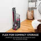 Shark IZ163H Pet Plus Cordless Stick Vacuum with Self-Cleaning Brushroll, PowerFins, MultiFLEX, Crevice Tool &amp; Pet Multi-Tool, 40-min Runtime, Raspberry