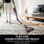 Shark IZ163H Pet Plus Cordless Stick Vacuum with Self-Cleaning Brushroll, PowerFins, MultiFLEX, Crevice Tool &amp; Pet Multi-Tool, 40-min Runtime, Raspberry