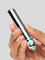 Lovehoney Thrill 10 Function Bullet Vibrator, Silver | Silver