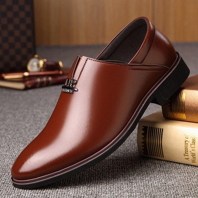 Shoes - 2021 Men's Leather Formal Dress Shoes