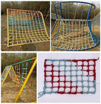 Children Protective Netting Playground Climbing Rope Nets Outdoor Development Protection Nets Construction Safety Netting 14mm/12cm Multi-functio Anti-Fall Net Stairs Safety +++