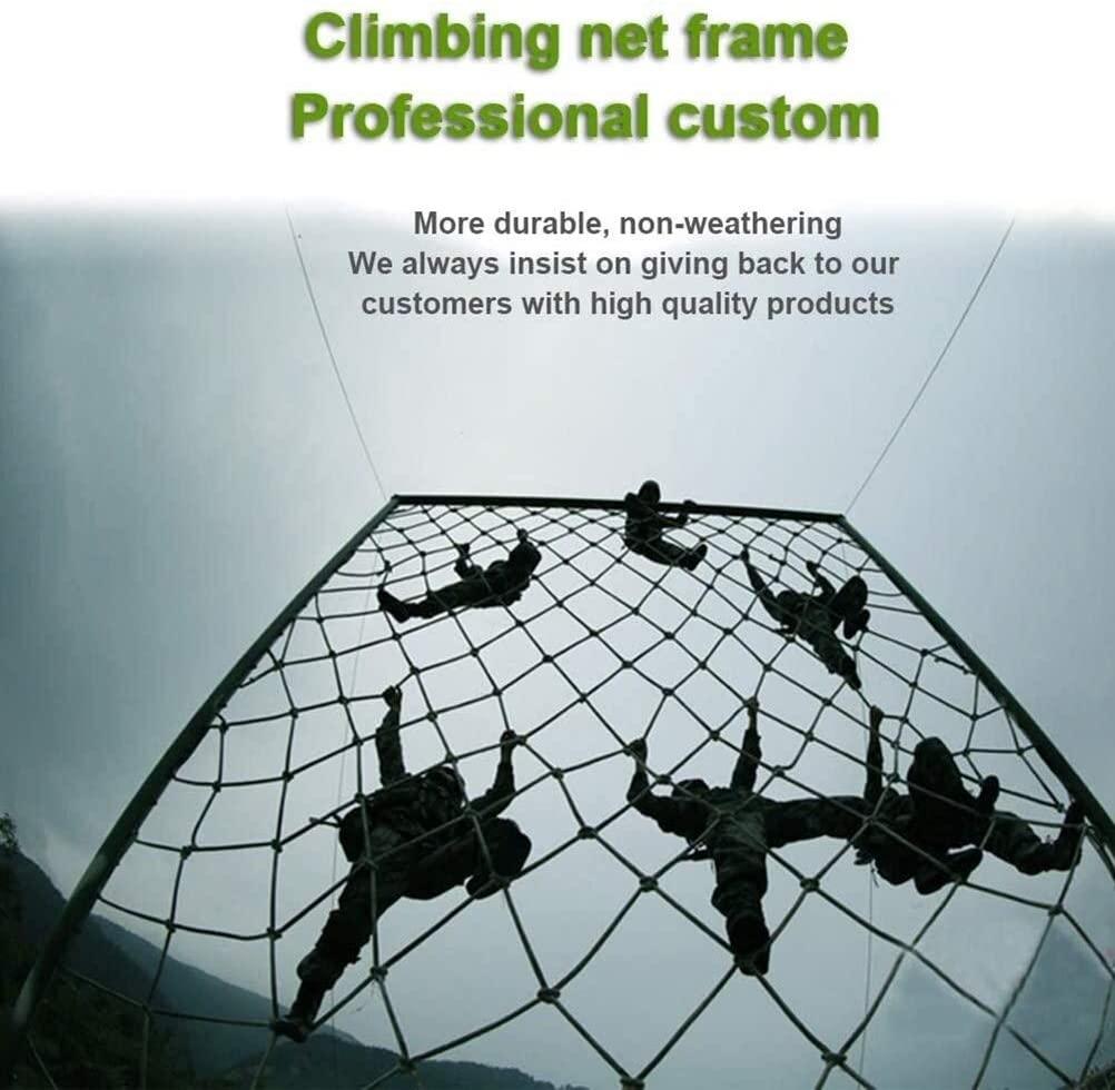 Children Protective Netting Playground Climbing Rope Nets Outdoor Development Protection Nets Construction Safety Netting 14mm/12cm Multi-functio Anti-Fall Net Stairs Safety +++