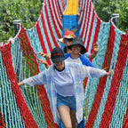 Children Protective Netting Playground Climbing Rope Nets Outdoor Development Protection Nets Construction Safety Netting 14mm/12cm Multi-functio Anti-Fall Net Stairs Safety +++