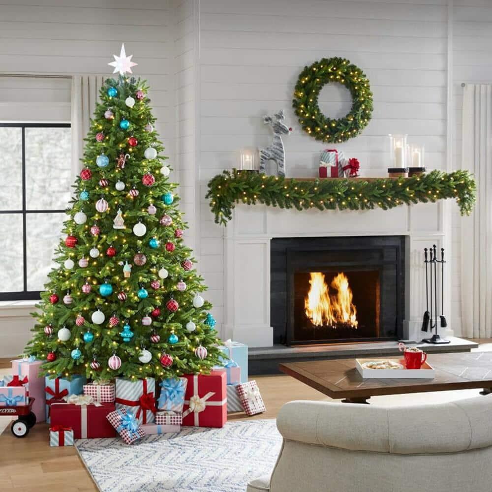 7.5 ft Twinkly Swiss Mountain Fir Christmas Tree