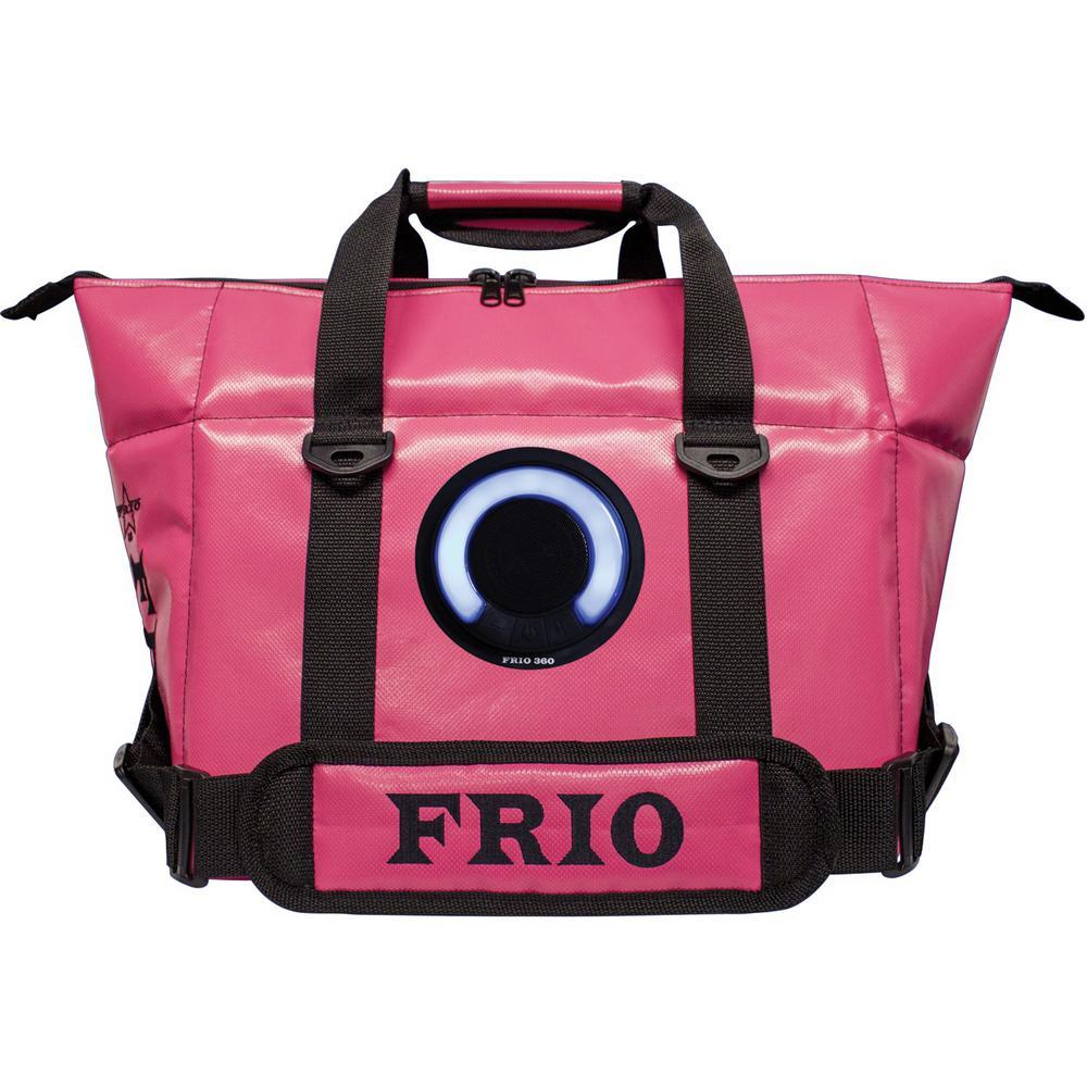 8.5 oz 18 Can Cooler in Bright Pink