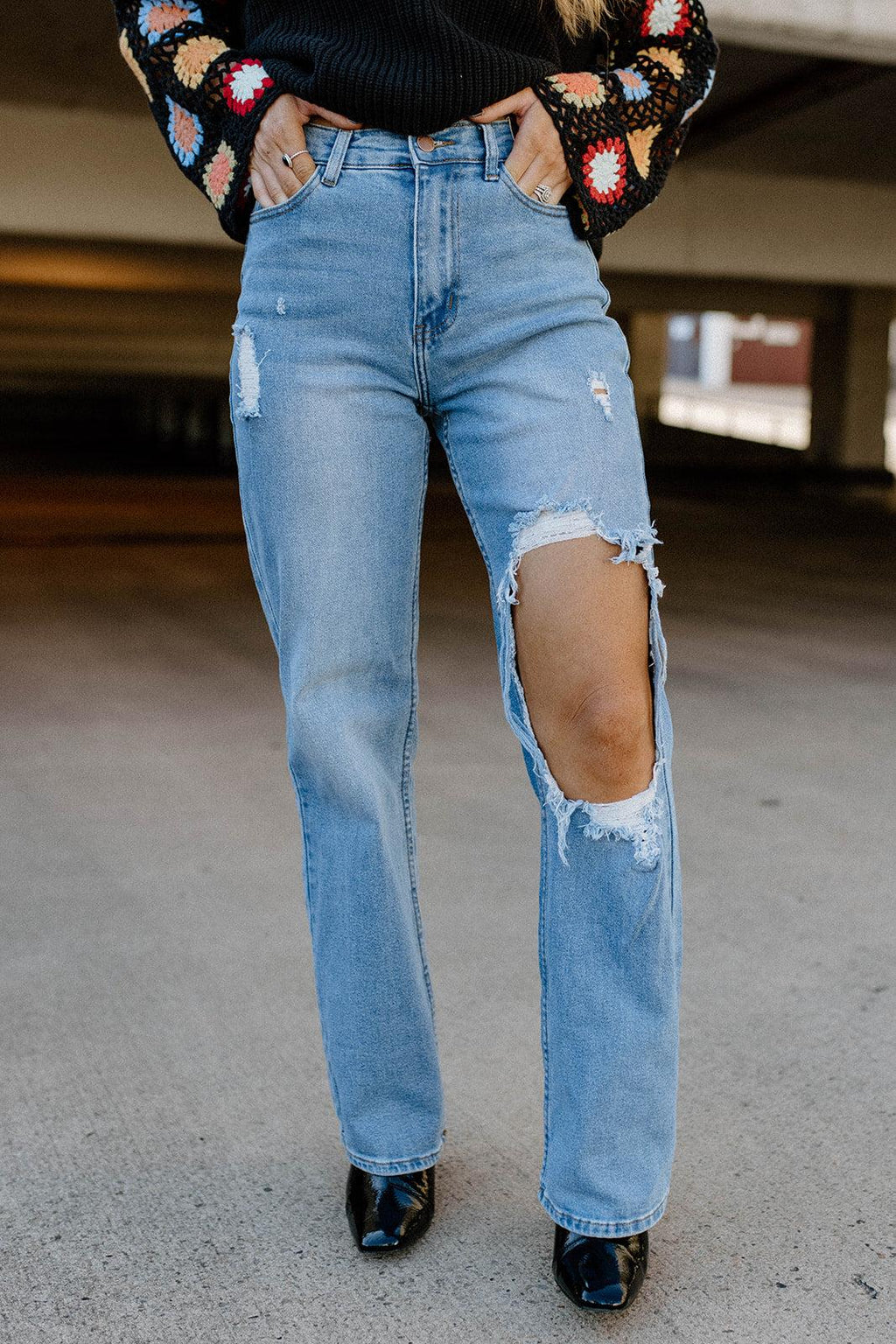 straight leg jean