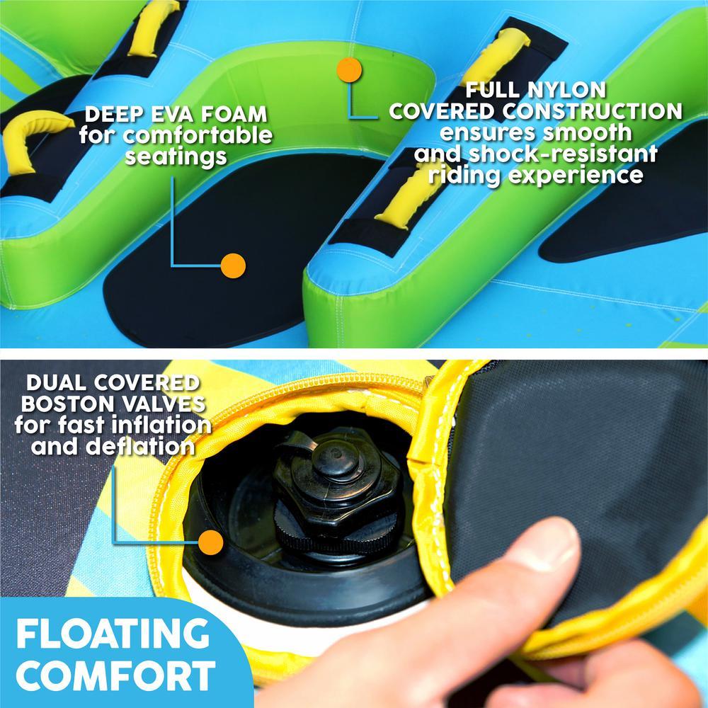 Big Lightning Towable Tube for 1-4 People