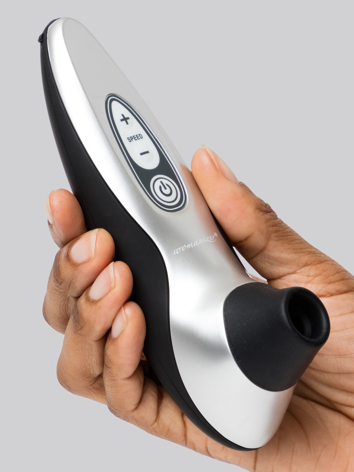 Womanizer Pro40 USB Rechargeable Clitoral Stimulator, Silver | Silver