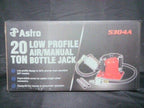 Astro 5304A Low Profile 20-Ton Air/Manual Bottle Jack - New