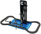 clam 9935 portable lightweight aluminum ice fishing auger drill plate with mounting hardware for 18 volt cordless drill, accessory only