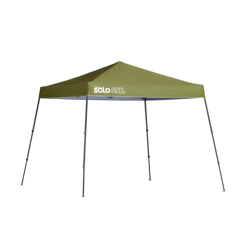 10 ft. x 10 ft. Olive Slant Leg Canopy