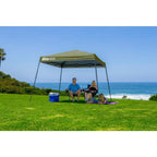 10 ft. x 10 ft. Olive Slant Leg Canopy