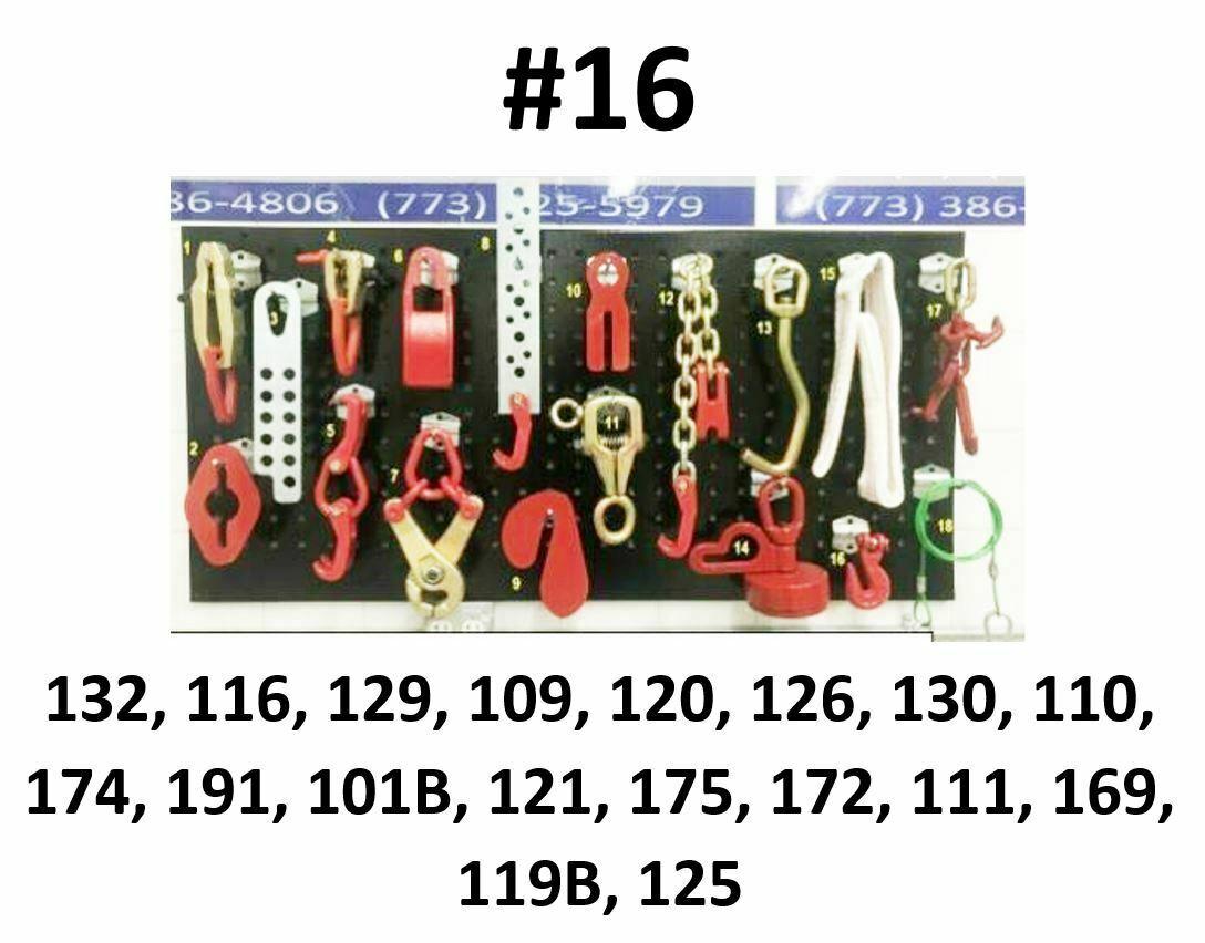 SET#16  AUTO BODY FRAME RACK HEAVY DUTY 18 PIECE TOOL AND CLAMP SPECIAL PRICING!