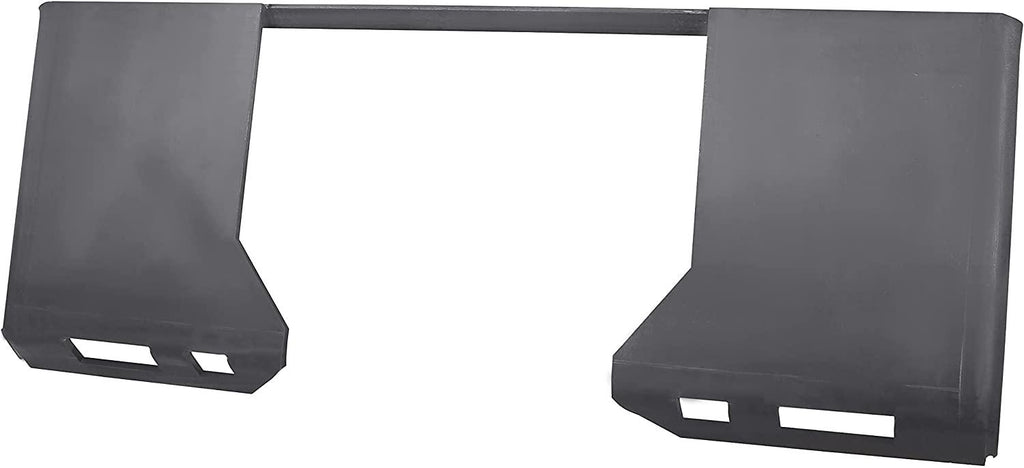 jmtaat hd 3/8" attachment quick tach loader cut out mount plate skid steer bobcat kubota.