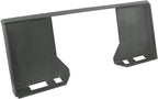 jmtaat hd 3/8" attachment quick tach loader cut out mount plate skid steer bobcat kubota.