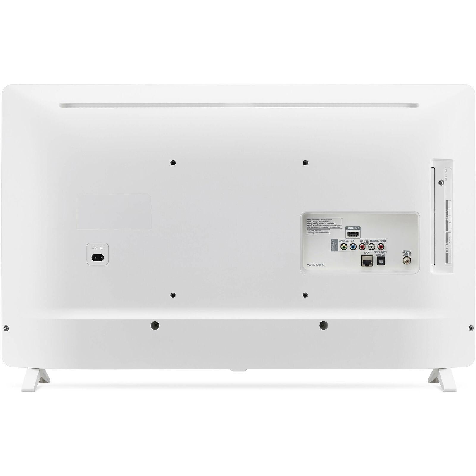 lg 32lm627 32" smart led hd tv - white