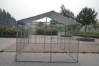 ChickenCoopOutlet Backyard Dog Kennel Outdoor Pet Pen Chain Link Fence House LarCa20'x10'x6'