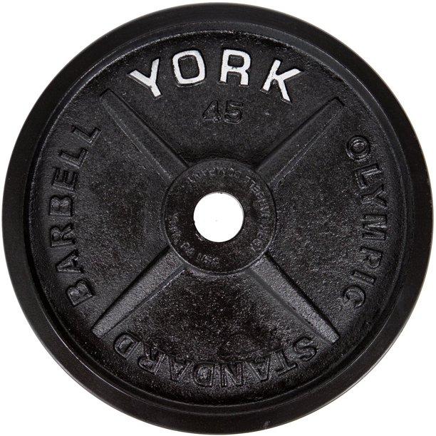 Cast Iron Olympic Weight Plate Set, Olympic Bar with Weight Set by FROGSHOP