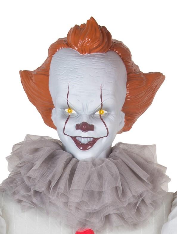 Way to Celebrate Halloween Multicolor Animated Pennywise Decoration (6 ft)