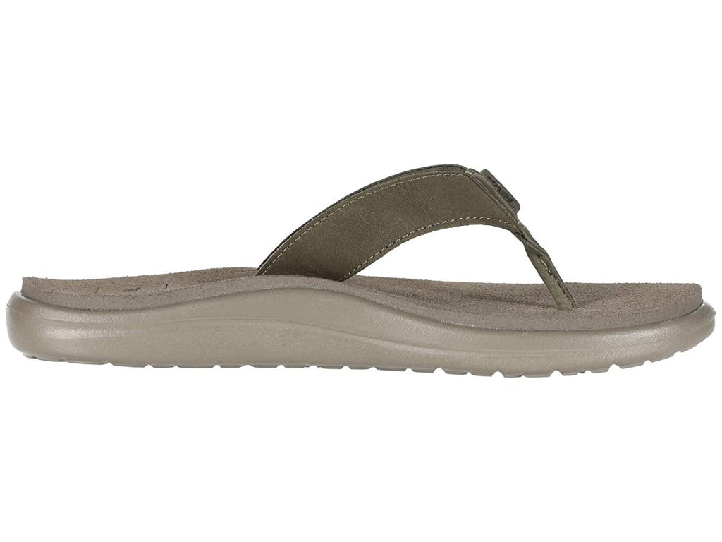 Teva Voya Flip Leather Burnt Olive
