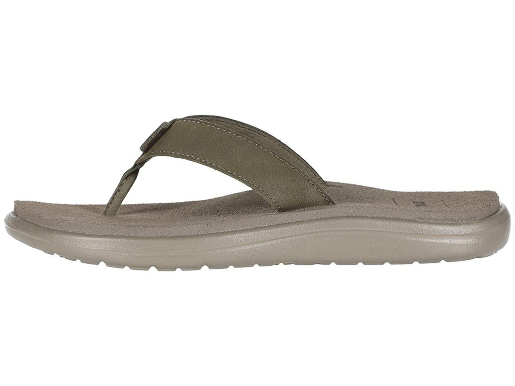 Teva Voya Flip Leather Burnt Olive