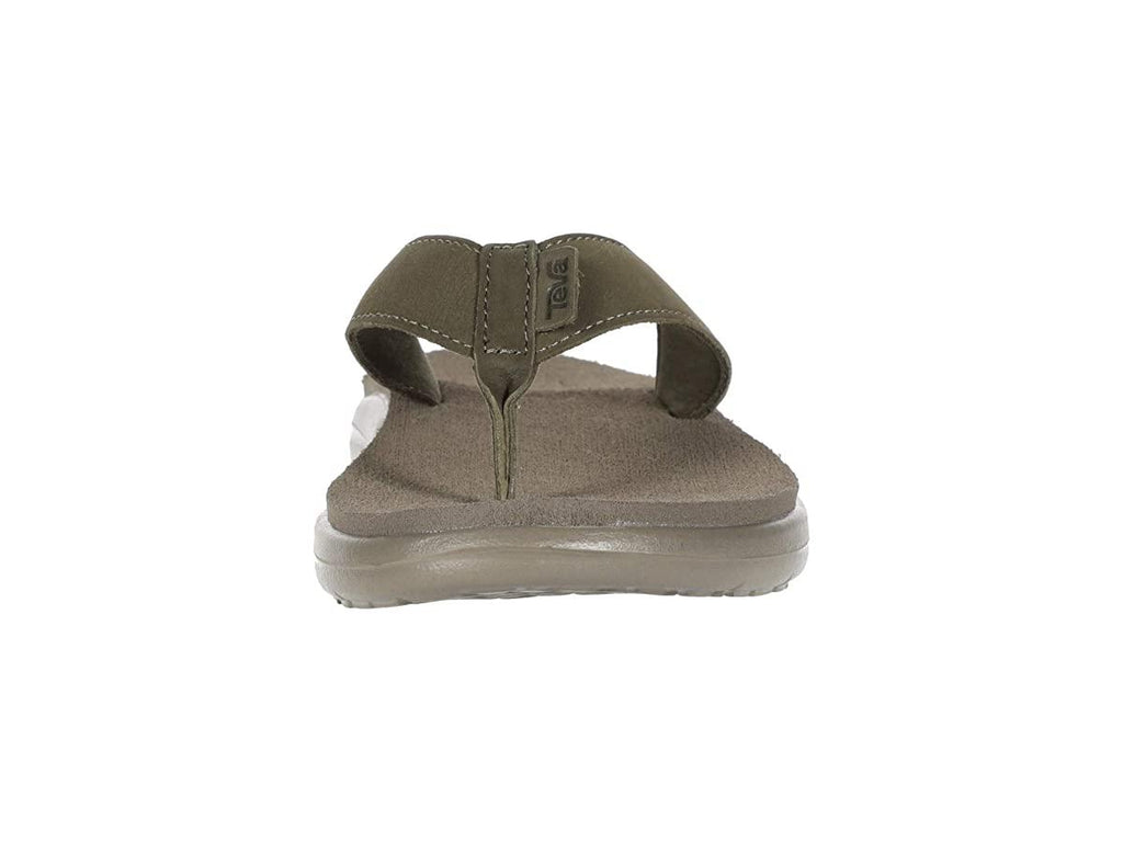 Teva Voya Flip Leather Burnt Olive