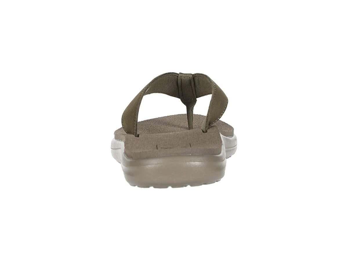 Teva Voya Flip Leather Burnt Olive