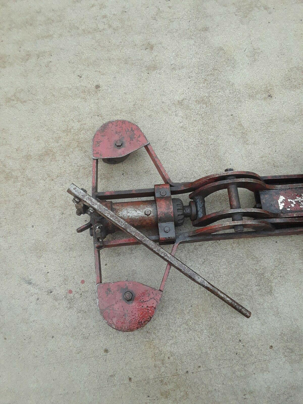 HEAVY DUTY HYDRAULIC TRANSMISSION JACK, USED, WORKS, PICK UP ONLY