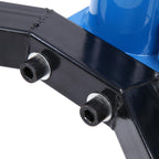 1100LBS 2 StaHydraulic Transmission Jack w/ 360閹虹爤wivel Wheels Lift Hoist Blue