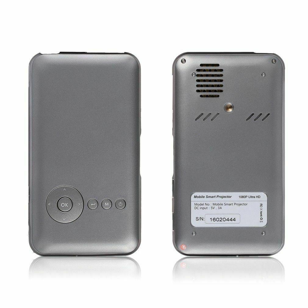 16gb m6 2 in 1 wifi bluetooth 4.0 smart mobile dlp led projector theater +tv box