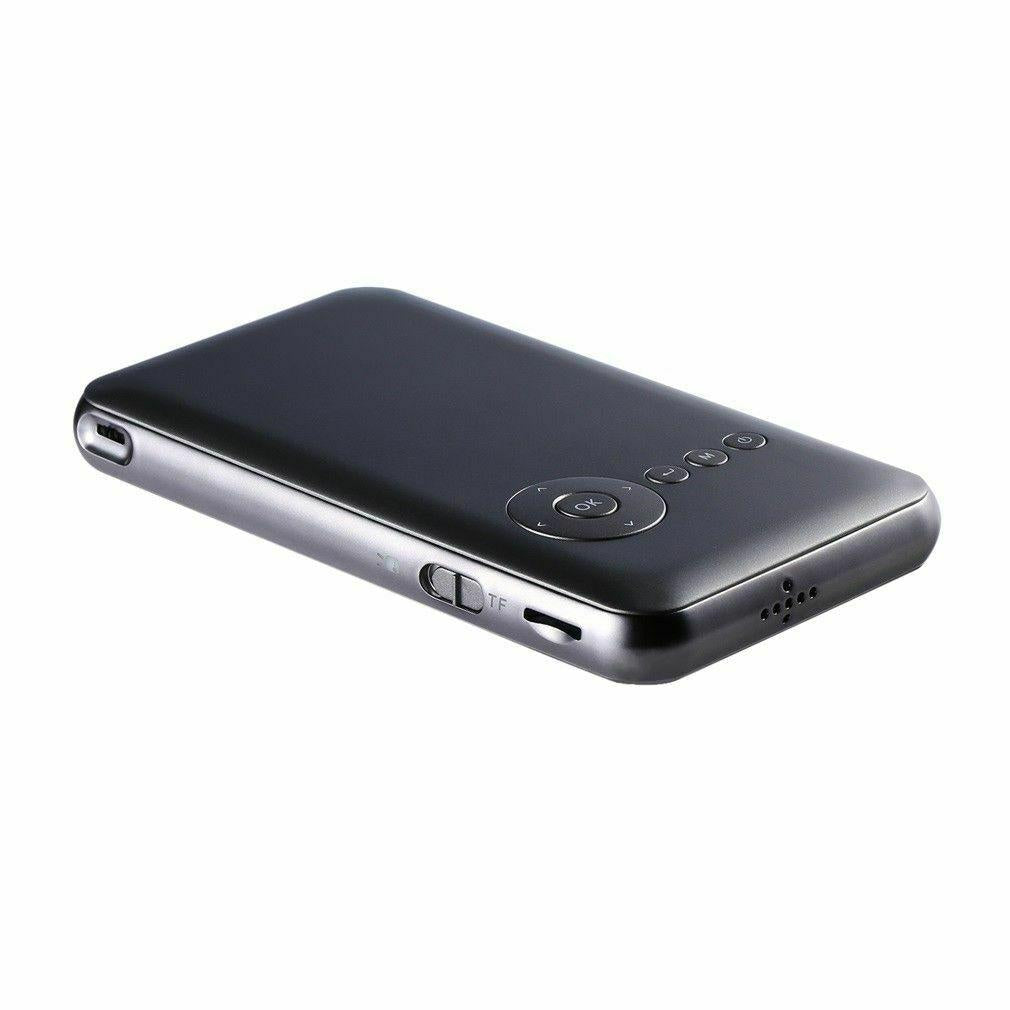 16gb m6 2 in 1 wifi bluetooth 4.0 smart mobile dlp led projector theater +tv box