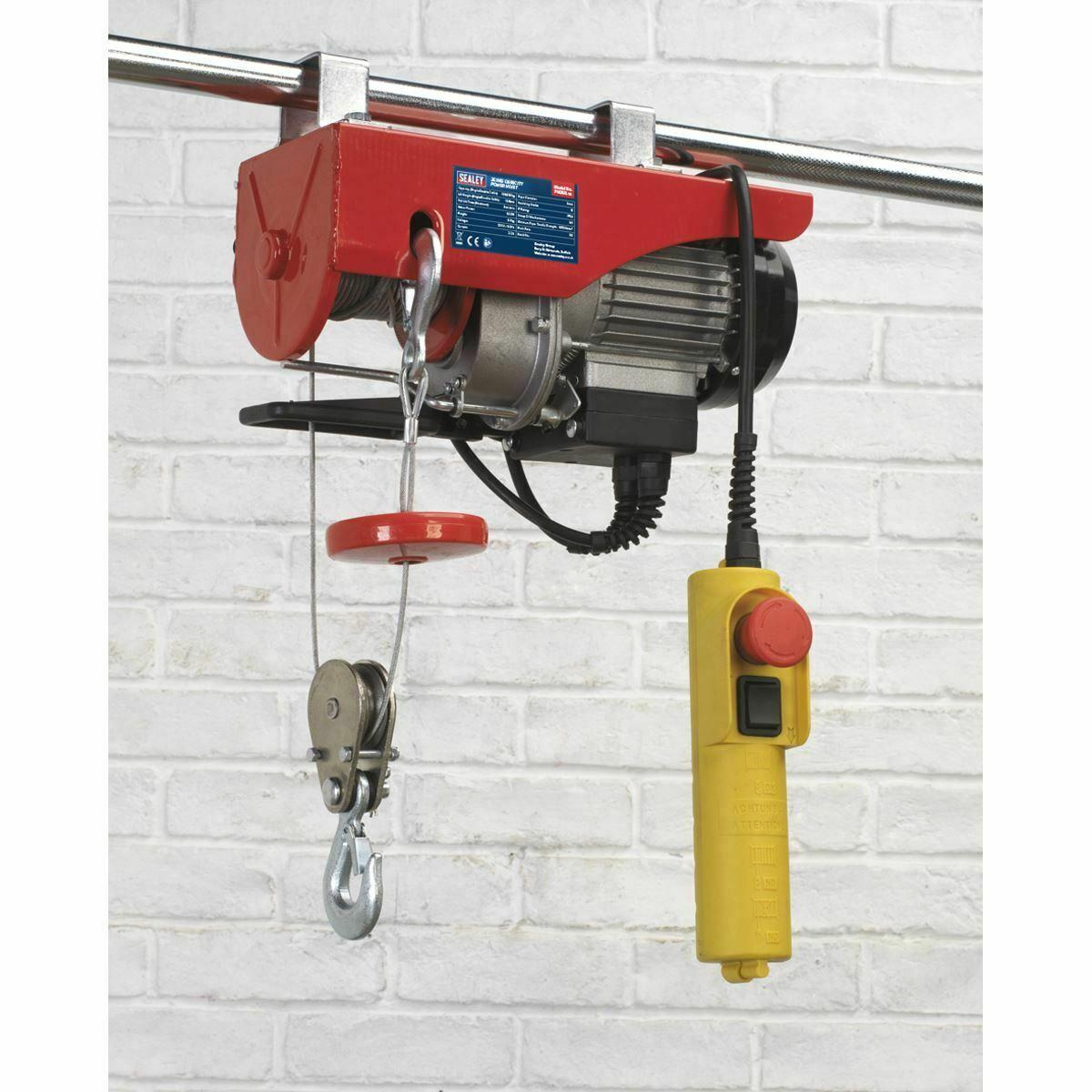 Sealey PH250 Eletric Power Hoist Winch 230V / 1ph 250kg Capacity